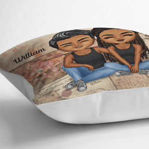 Together Since - Personalized Pillow - Custom Gift For Husband, Wife, Boyfriend, Girlfriend, Her, Him, Couples | Anniversary, Valentine, Engagement