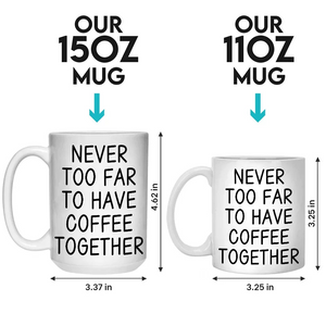 Cherishing Moments With Besties - Personalized Custom Mug - Gift For Him/Her, Besties, Friends, Sister/Brother