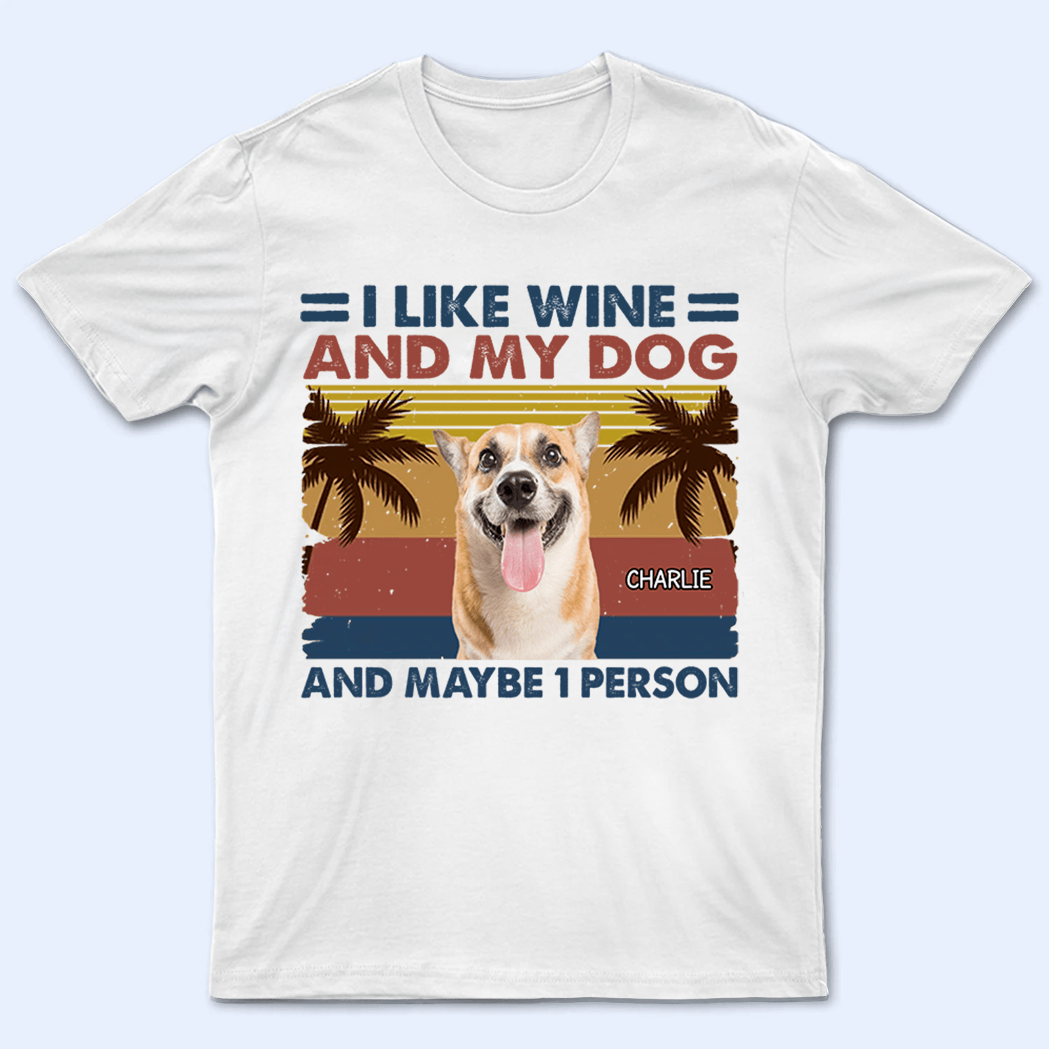 I Like Drinks And My Dogs - Personalized Custom T Shirt - Birthday Gift For Dog Lover, Dog Dad, Dog Mom - Suzitee Store