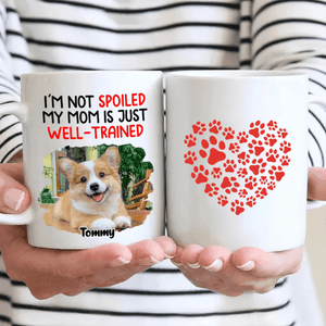 Custom Photo We Aren't Spoiled - Personalized Gift for Dog/Cat Lovers, Pet Lovers, Dog Mom, Cat Mom, Dog Dad, Cat Dad - Suzitee Store