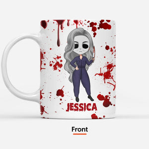 I Watch Enough Murder Shows - Personalized Mug - Halloween Gift for Her, Women, Girls Friends, Daughters