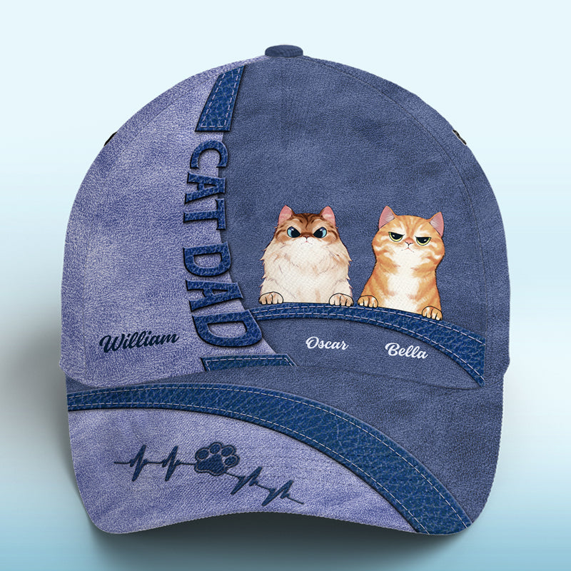 Life Is Better With Dogs/Cats - Personalized Classic Cap - Gift for Dog Lovers, Cat Lovers, Pet Owners