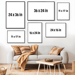 Baseball Dear Mom Thank You For Being My Biggest Fan - Personalized Horizontal Poster - Custom Mother's Day Gift For Mom, Mama, Mommy, Mother, Wife - Suzitee Store