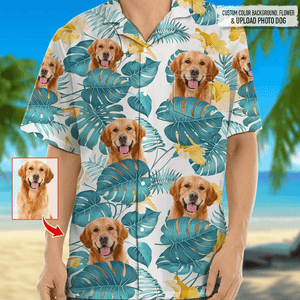 Custom Photo Summer Time - Personalized Custom Unisex Tropical Hawaiian Aloha Beach Shirt - Funny, Loving Family Summer Vacay Vacation Gift, Birthday Gifts For Men, Women, Kids