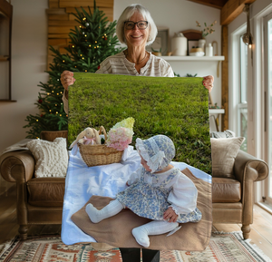 Custom Photo Blanket - All Customizable Blanket| Personalized Gift for Family Members, Grandma, Couples, Family, Anniversary