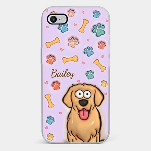 All You Need Is Love And A Dog/Cat - Personalized Custom 3D Inflated Effect Printed Clear Phone Case - Gift for Dog Lovers, Cat Lovers, Pet Lovers