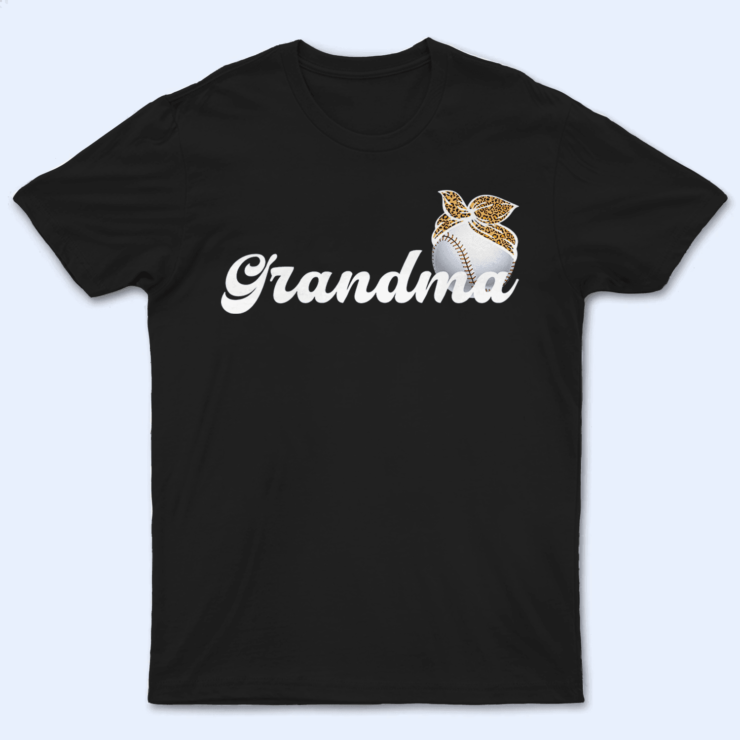 Baseball Grandma Headbow - Personalized Custom T Shirt - Birthday, Loving, Funny Gift for Grandma/Nana/Mimi, Mom, Wife, Grandparent - Suzitee Store