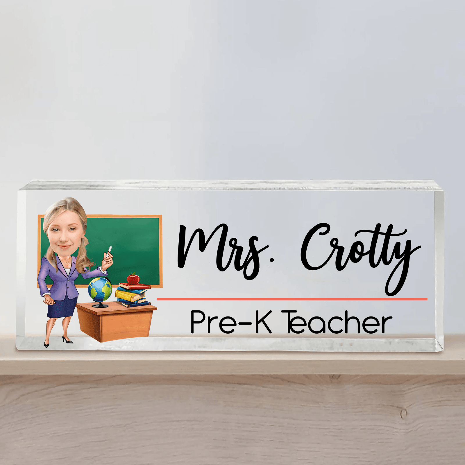 Amazon.com: ADD LOGO Office Custom Name Plate - Wall Mounted Personalized  Sign Office Sign New Job Gift Door Name Plate Custom Decor : Handmade  Products
