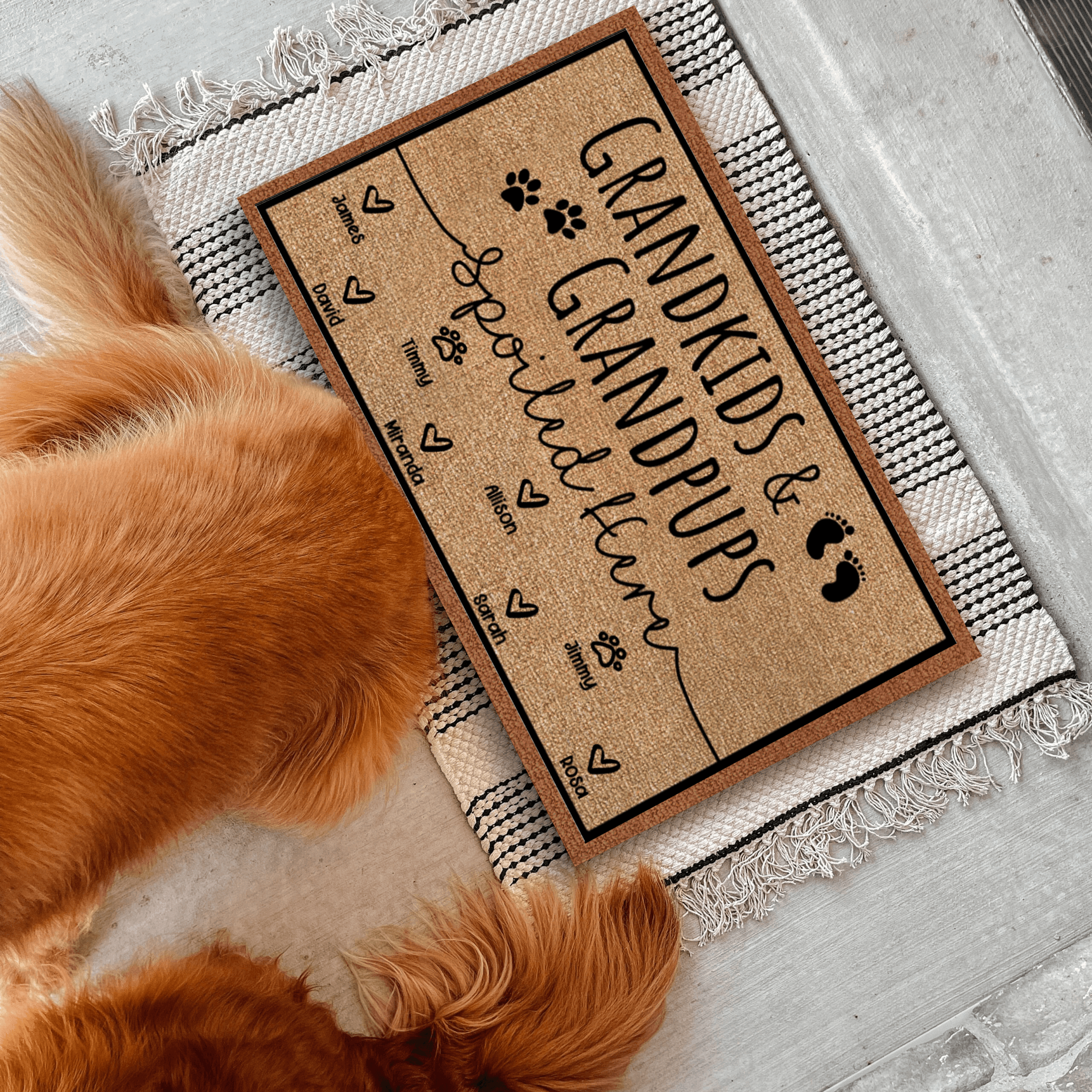 Doormat for dog on sale owners