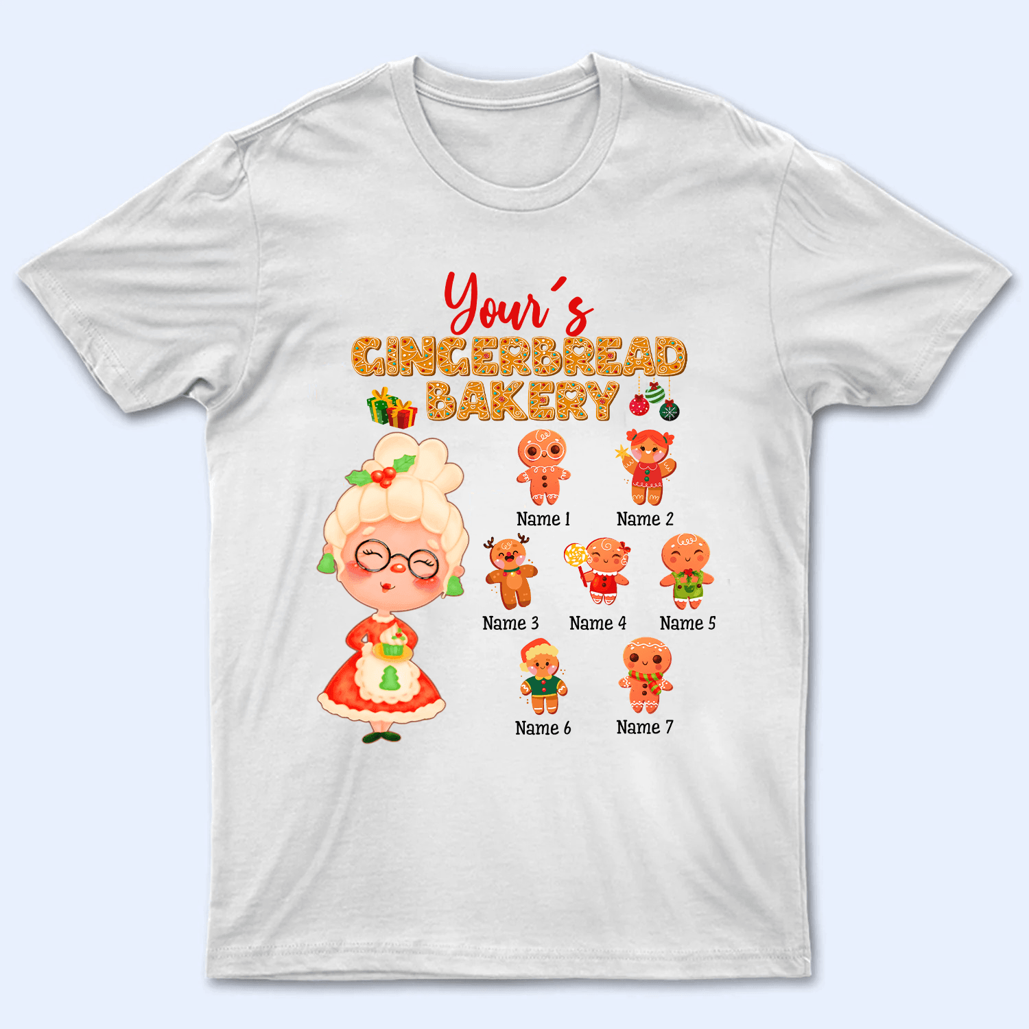 gingerbread t shirt