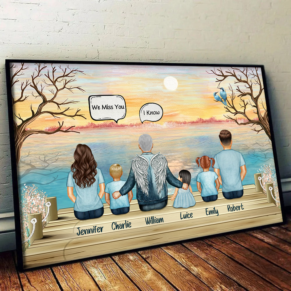 Still Talk About You - Personalized Poster/Canvas - Gift For Family Members, Grandparents, Mom, Dad, Memorial