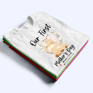 Our First Mother's Day - Personalized Custom Youth Shirt - Gift for Mom & Baby, Mother's Day Gift - Suzitee Store