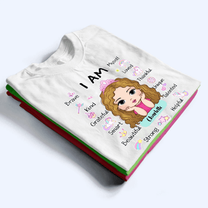 Custom Tshirt for Kids Back to School, I Am Kind & Smart | Personalized for Kids, Son, Daughter | Kindergarten, Pre-K, Preschool, First Day Of School