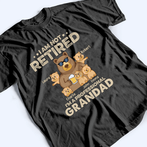 I'm A Professional Grandpa - Personalized Custom T Shirt - Father's Day Gift for Dad, Papa, Grandpa, Daddy, Dada - Suzitee Store