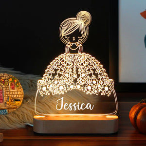 Custom Gifts for Girl, Daughter, Granddaughter, - Personalized Butterfly Night Light for Kids, Children, Grandchildren | Birthday, Bedroom