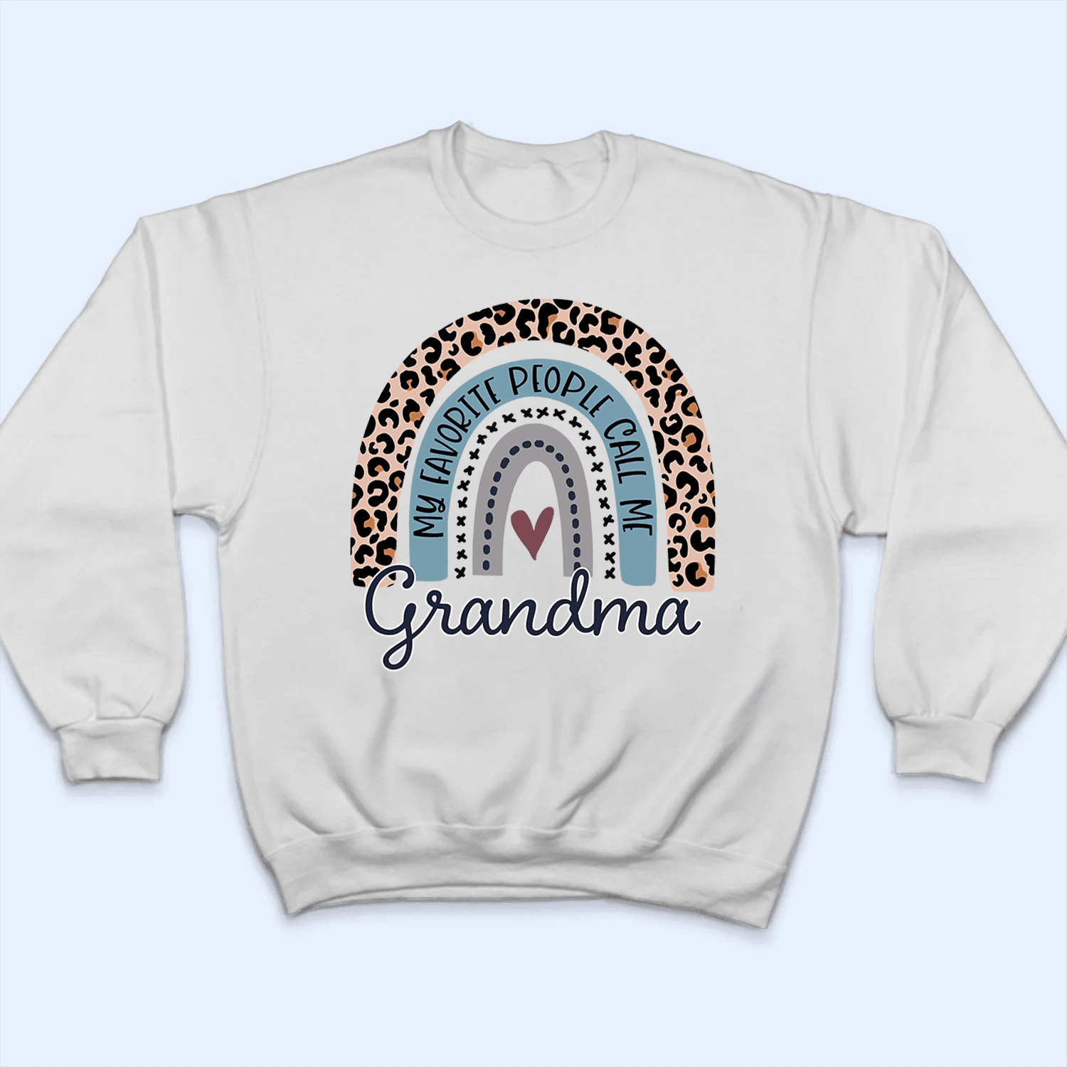 My Favorite People Call Me Grandma - Personalized Custom T Shirt - Gift for Grandma/Nana/Mimi, Mom, Wife, Grandparent - Suzitee Store