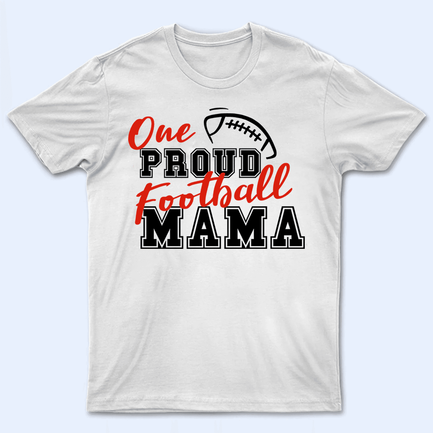 One Proud Sport Grandma - Personalized Custom T Shirt - Birthday, Loving, Funny Gift for Grandma/Nana/Mimi, Mom, Wife, Grandparent - Suzitee Store