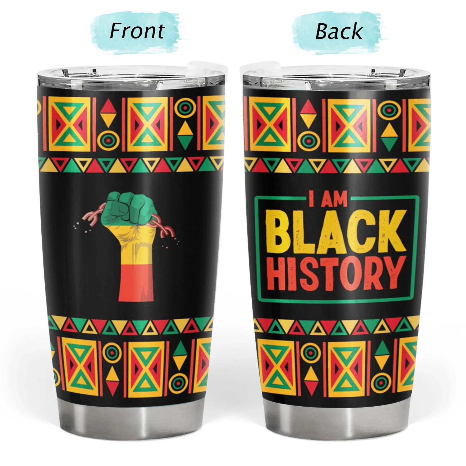 Black Queen - Personalized Tumbler Cup