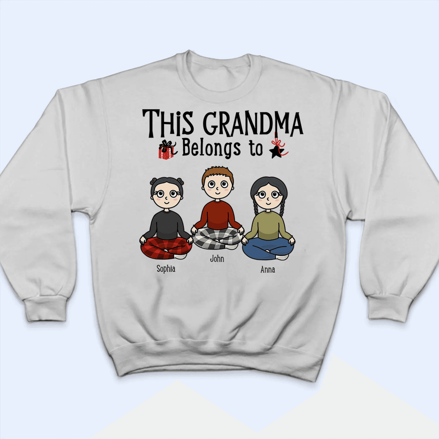 This grandparent belongs to - Personalized Custom T Shirt - Birthday, Loving, Funny Gift for Grandparent - Grandma & Grandpa - Suzitee Store