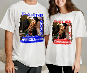 Custom Photo Congratulation Graduate 2025 - Personalized Custom T Shirt for Graduation